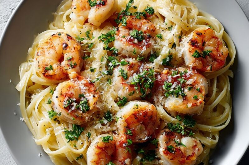 Shrimp With Angel Hair Pasta​ Recipe
