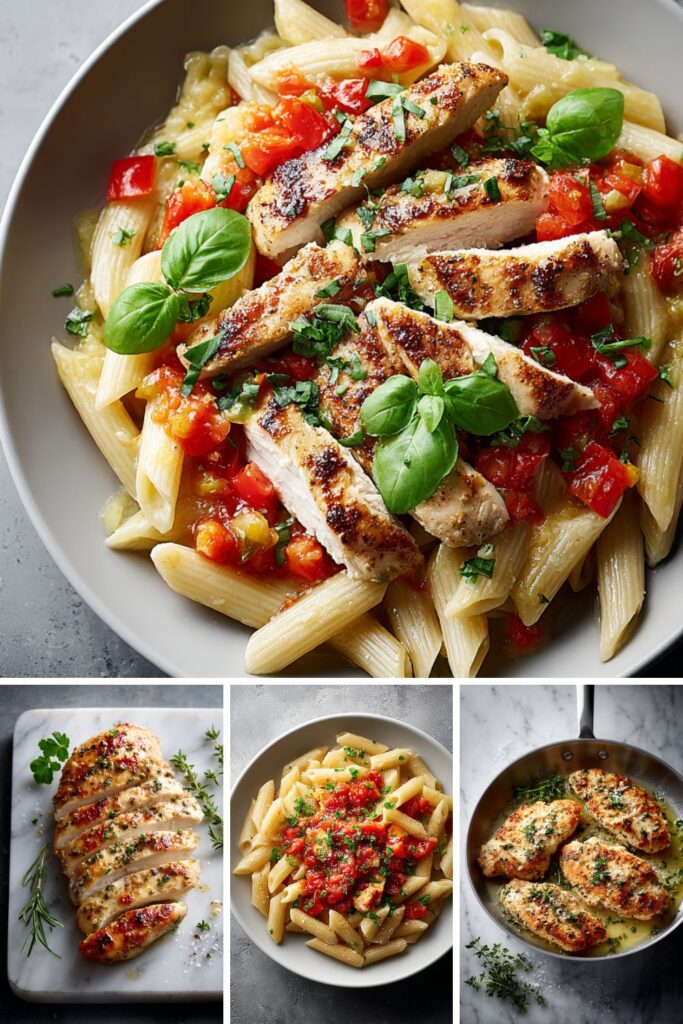 Skinnylicious Chicken Pasta​ Recipe