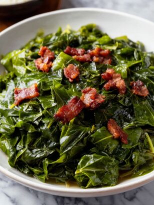 Southern Greens with Ham Hocks Recipe