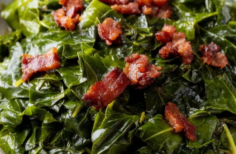 Southern Greens with Ham Hocks Recipe