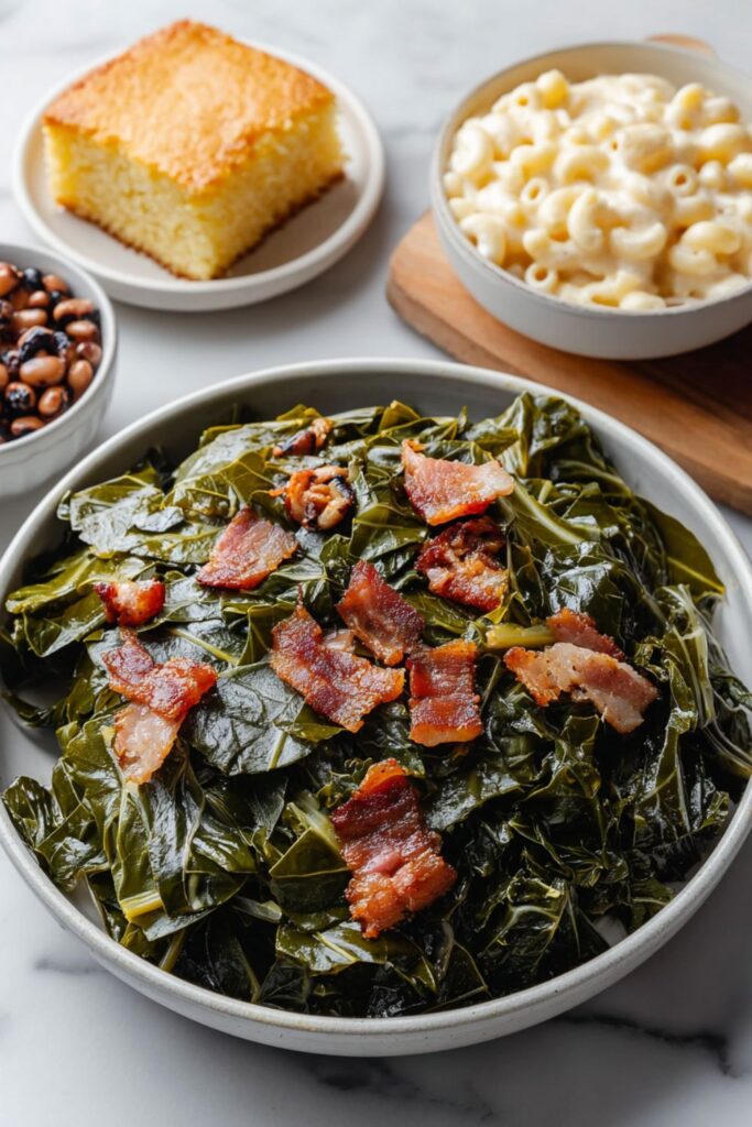 Southern Greens with Ham Hocks Recipe