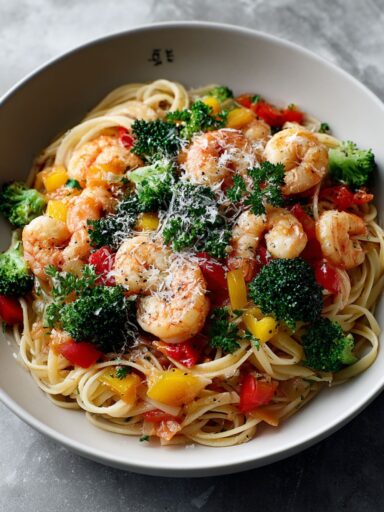 Spicy Shrimp Pasta Recipe