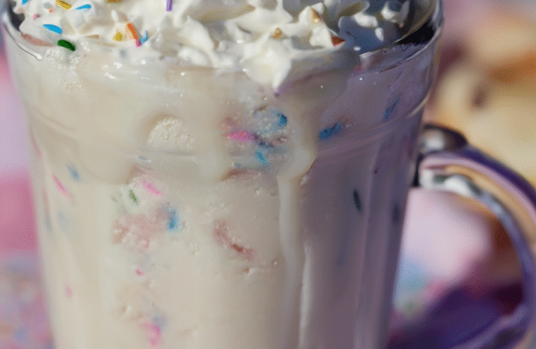 Birthday Cake Frappuccino Recipe