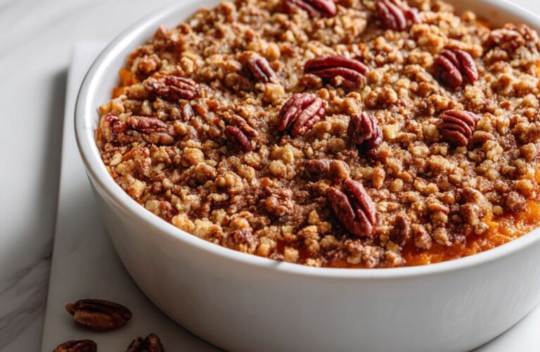 Steak House Sweet Potato Casserole Recipe