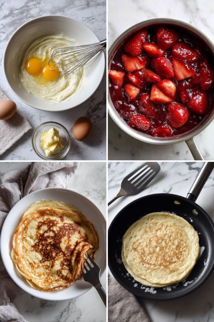 Strawberry Cheesecake Pancakes Recipe