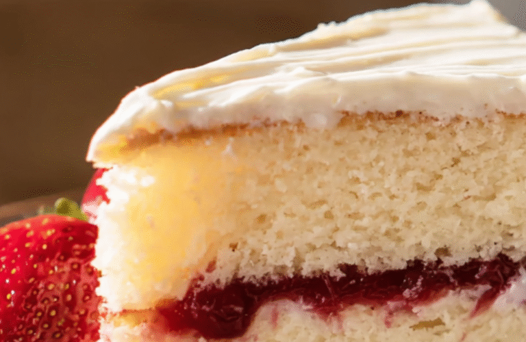 Strawberry Cream Cake Recipe