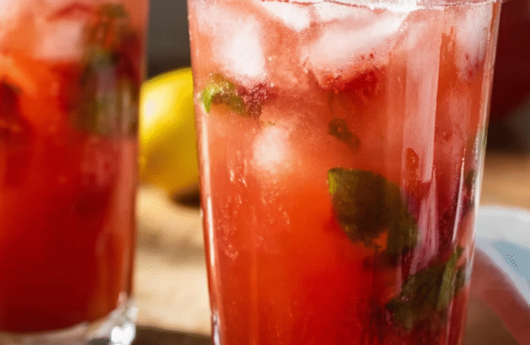 Strawberry Water Recipe
