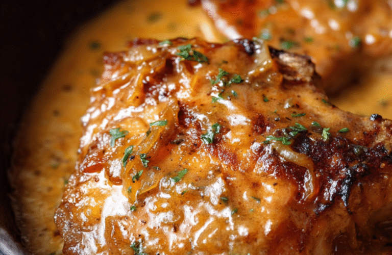 Smothered Pork Chops Recipe