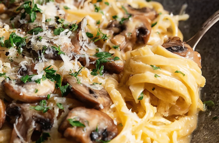 Mushroom Pasta Recipe