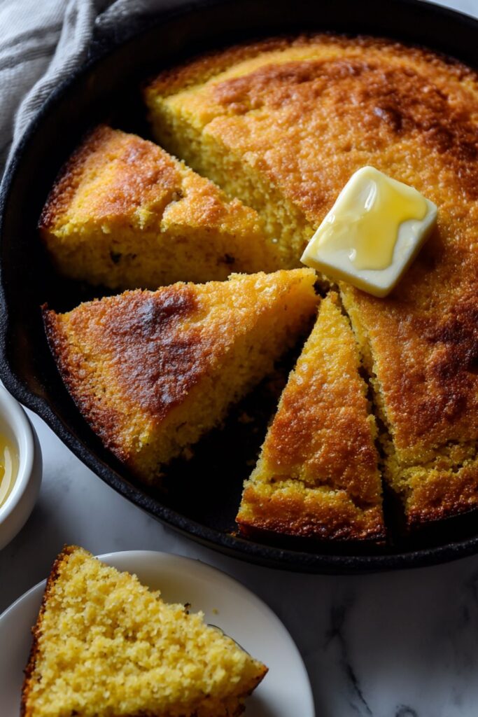 Cast‑Iron Cornbread Recipe