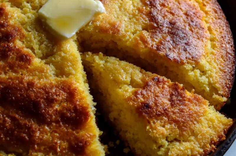 Cast‑Iron Cornbread Recipe