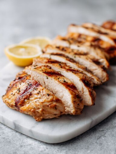 Cedar Grilled Lemon Chicken Recipe