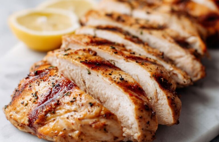 Cedar Grilled Lemon Chicken Recipe