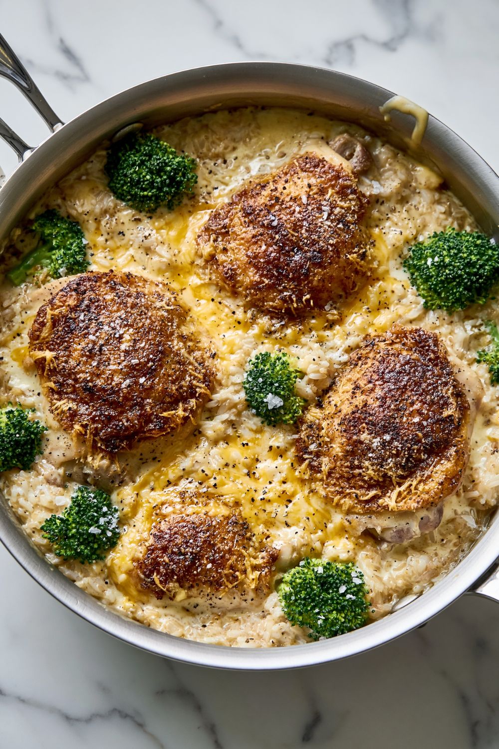Cracker Barrel Creamy Cheddar Chicken Skillet Recipe