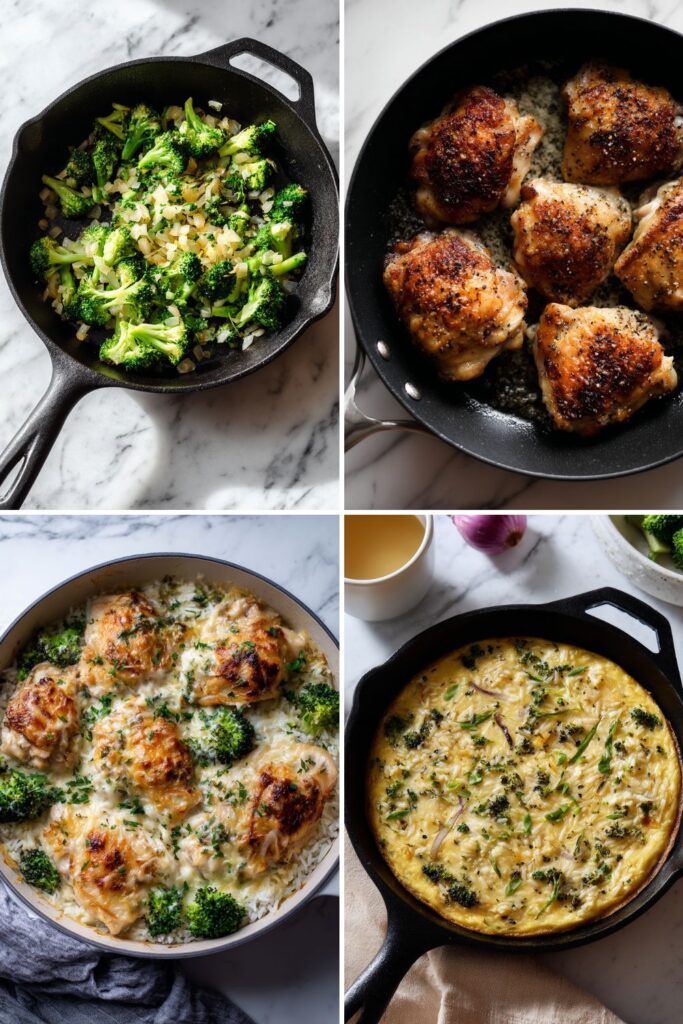 Creamy Cheddar Chicken Skillet Recipe