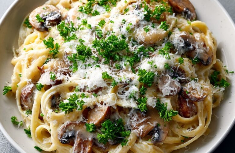 Mushroom Pasta Recipe