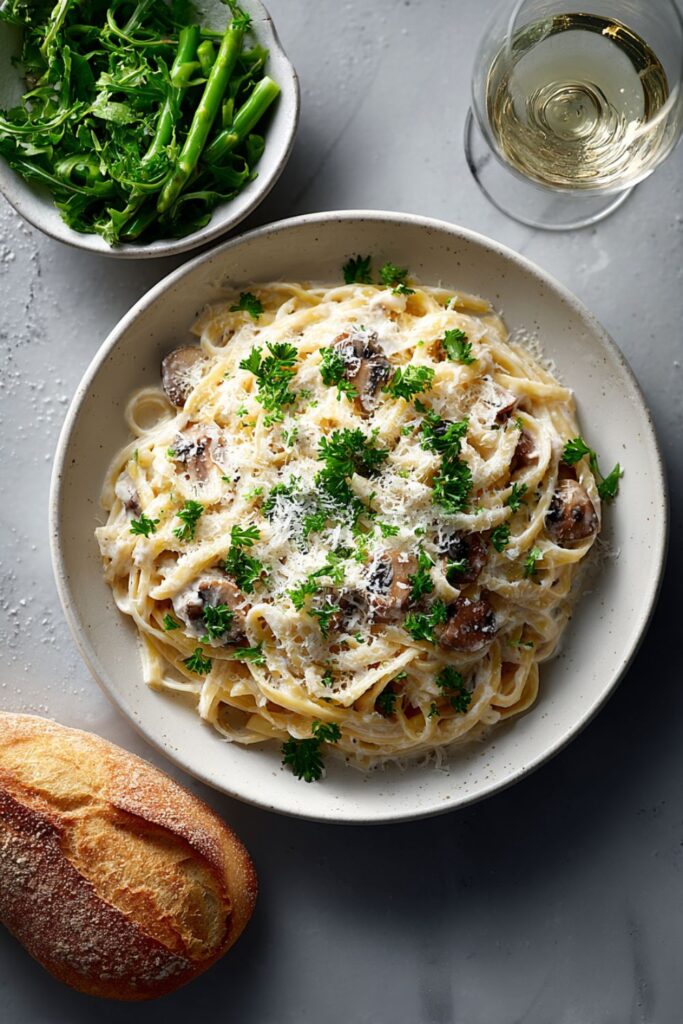 Mushroom Pasta Recipe