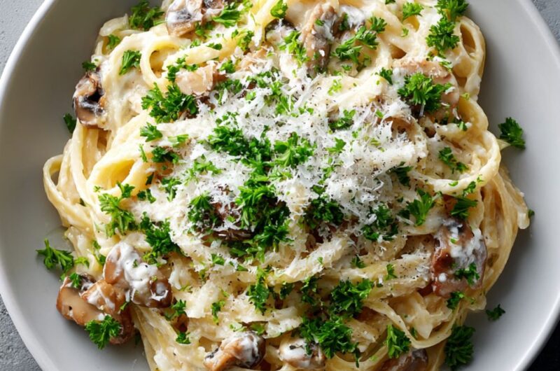 Mushroom Pasta Recipe