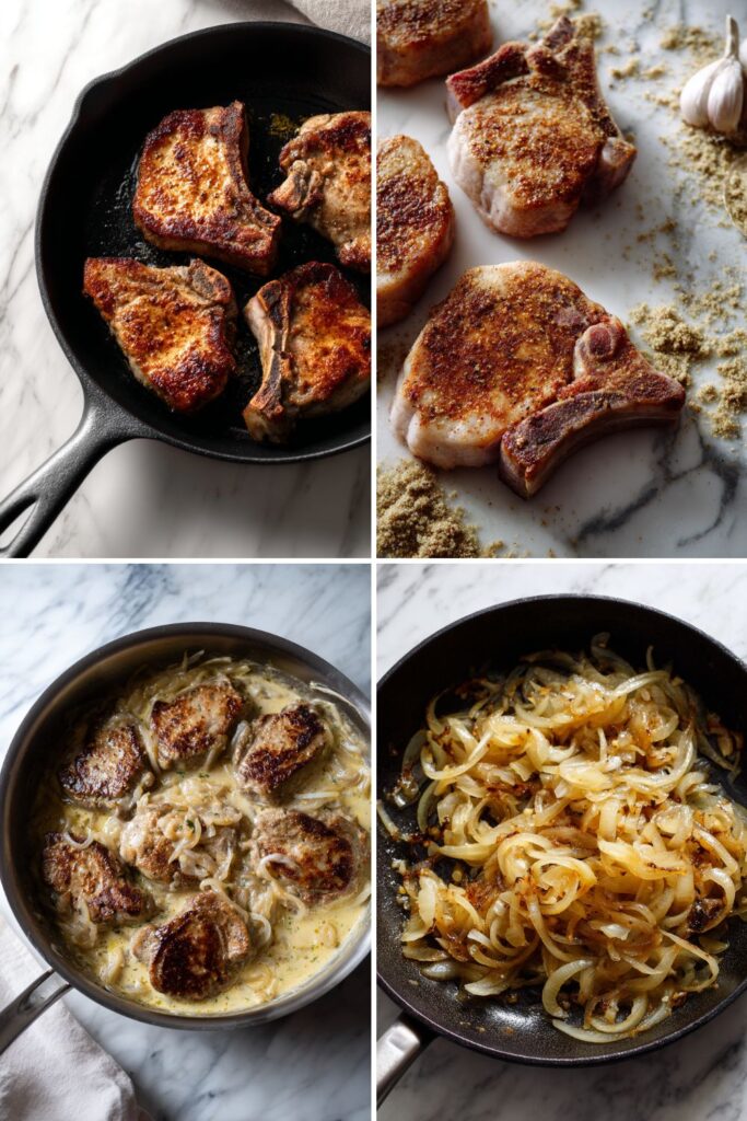 Smothered Pork Chops Recipe