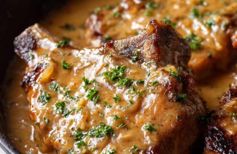 Smothered Pork Chops Recipe
