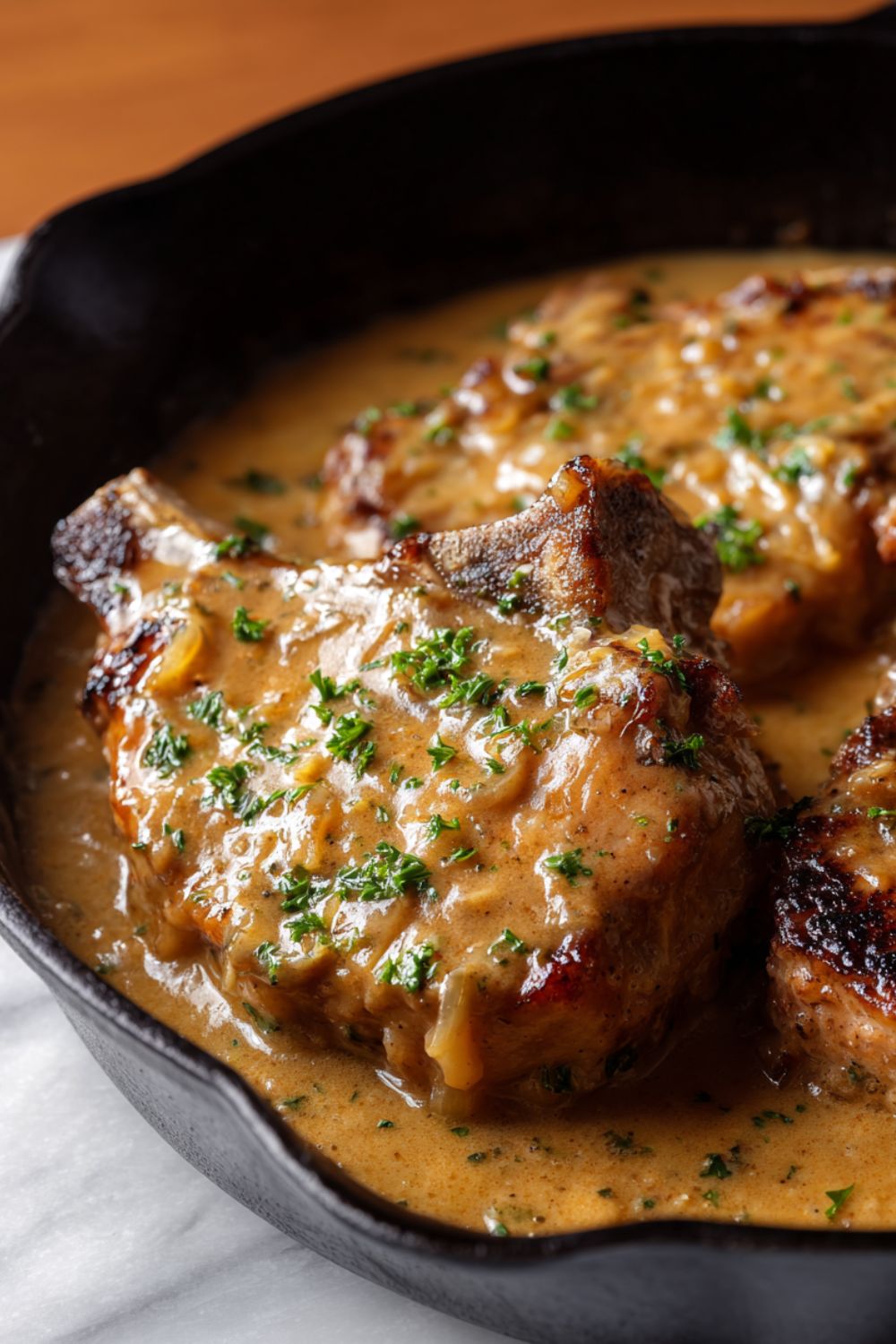 Smothered Pork Chops Recipe
