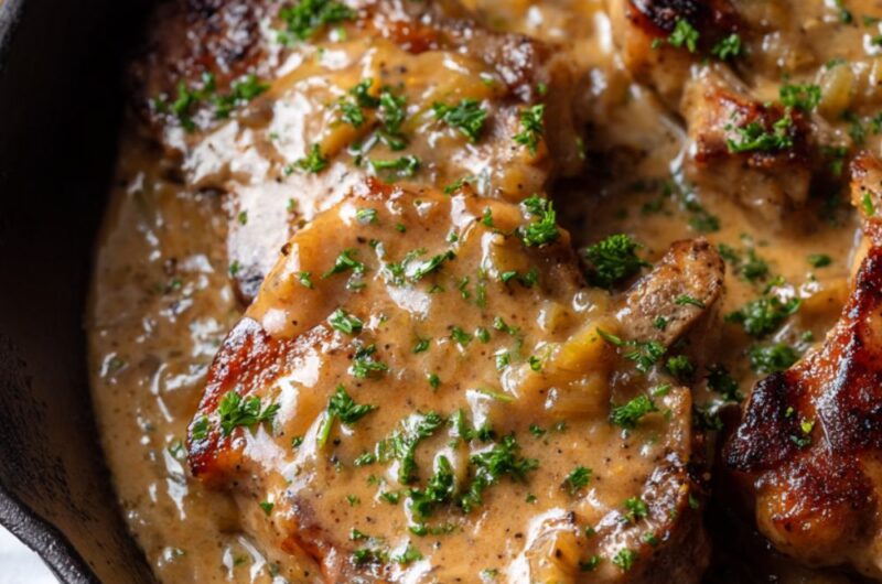 Smothered Pork Chops Recipe