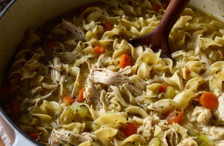 Costco Rotisserie Chicken Noodle Soup Recipe