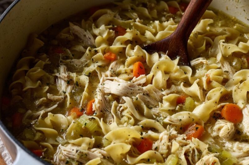 Costco Rotisserie Chicken Noodle Soup Recipe