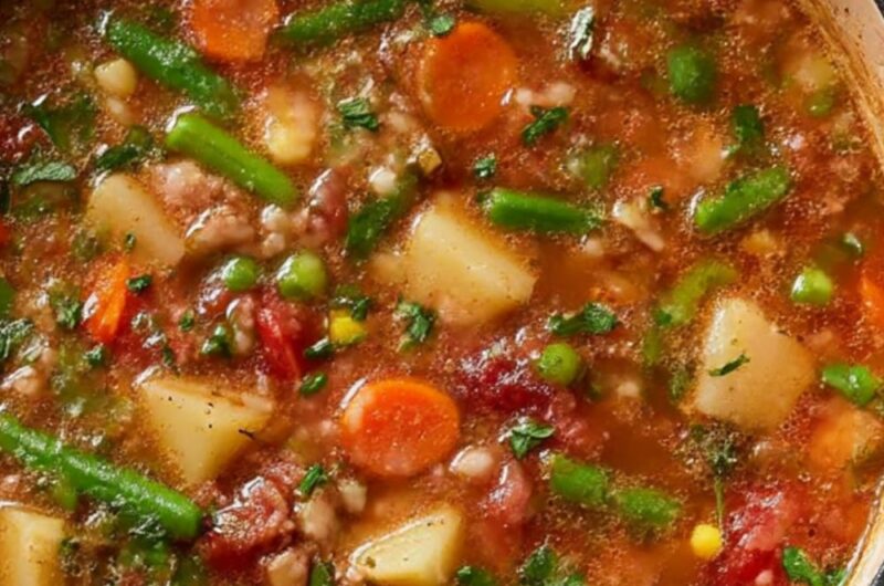 Costco Vegetable Barley Soup Recipe