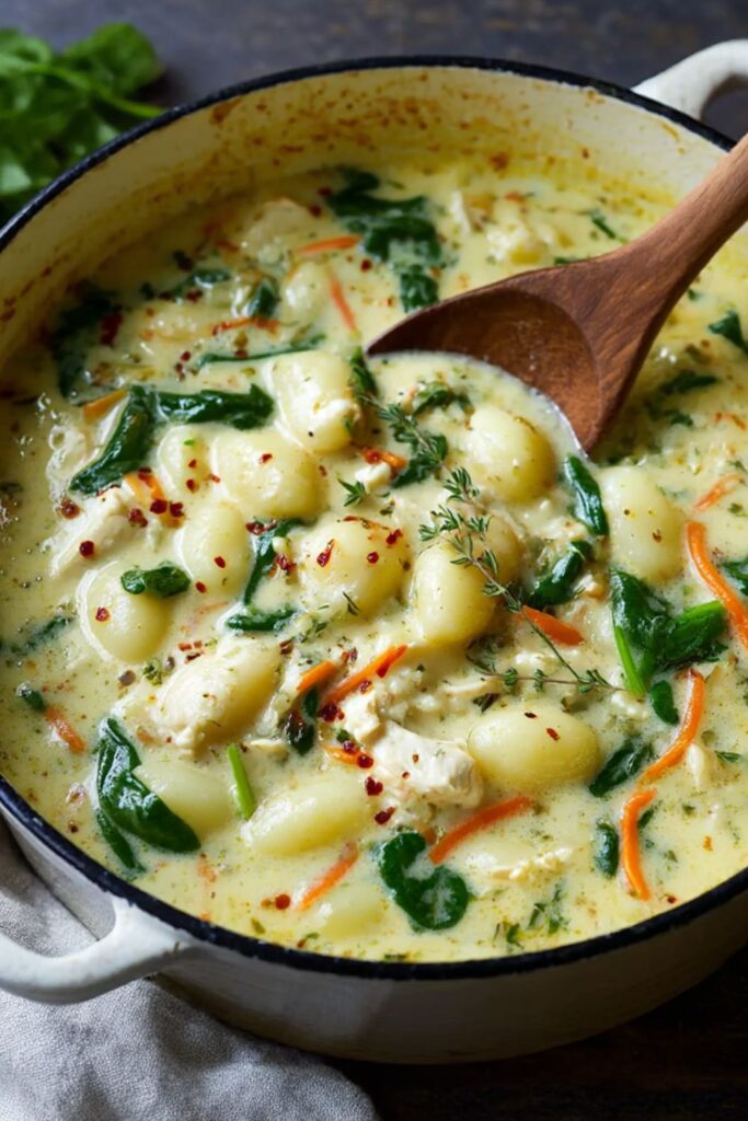 Creamy Chicken Gnocchi Soup Recipe