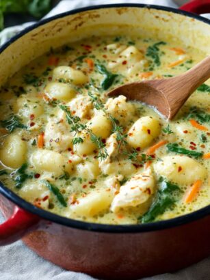 Creamy Chicken Gnocchi Soup Recipe