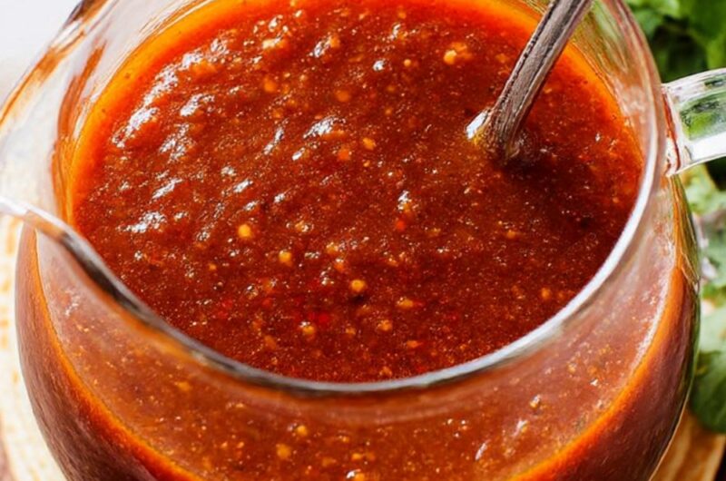Homemade Red Enchilada Sauce Recipe