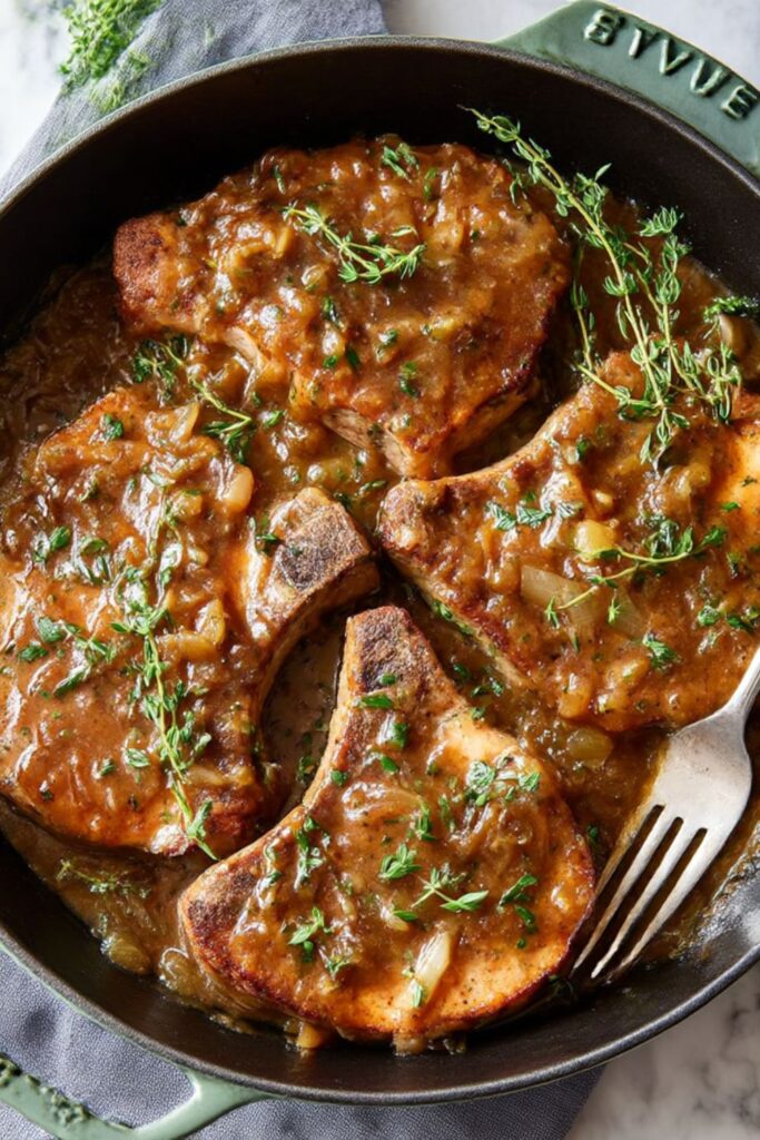 Trader Joe's Smothered Pork Chops Recipe