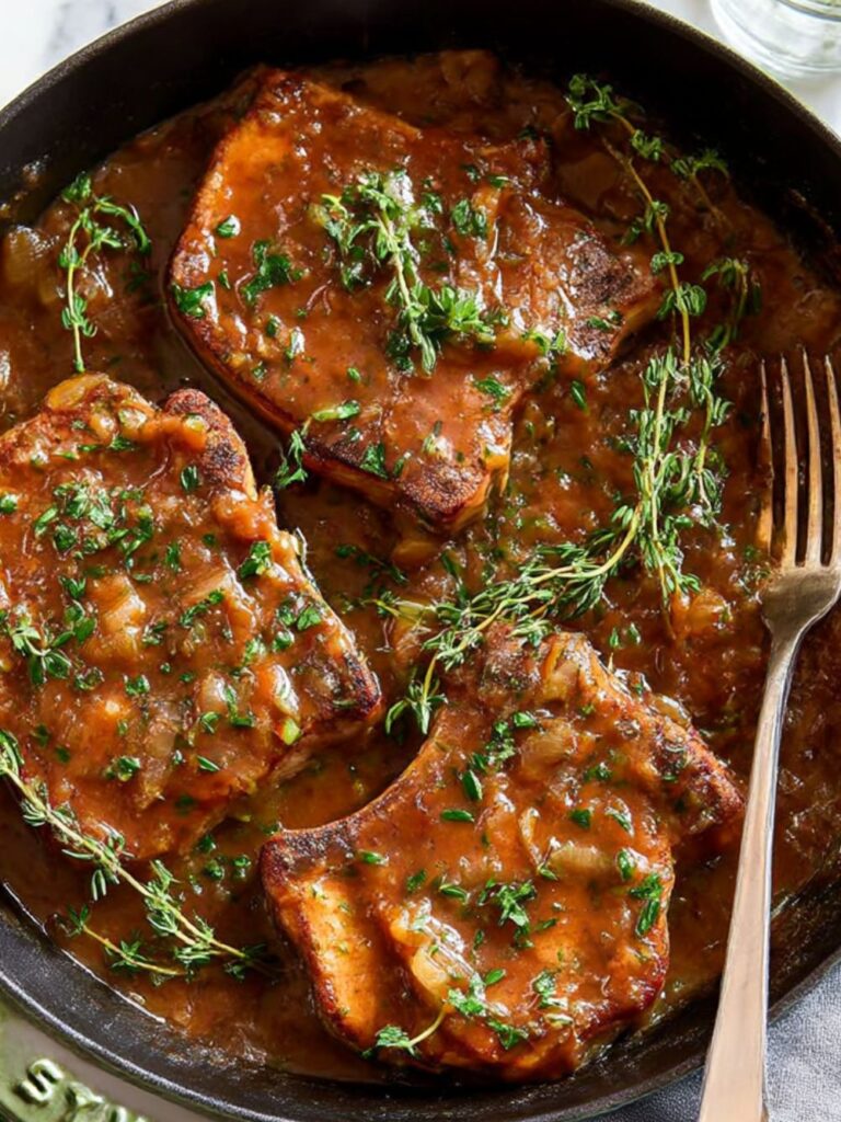 Trader Joe's Smothered Pork Chops Recipe