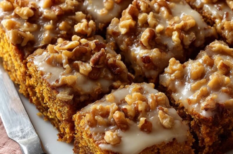 Apple Cinnamon Pumpkin Bars Recipe