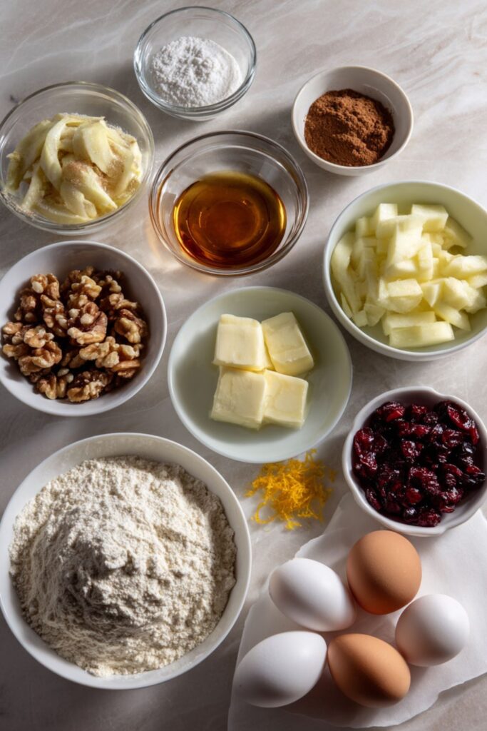 Apple and Walnut Torta Recipe