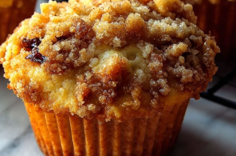 Cranberry Walnut Crumb Cakes Recipe