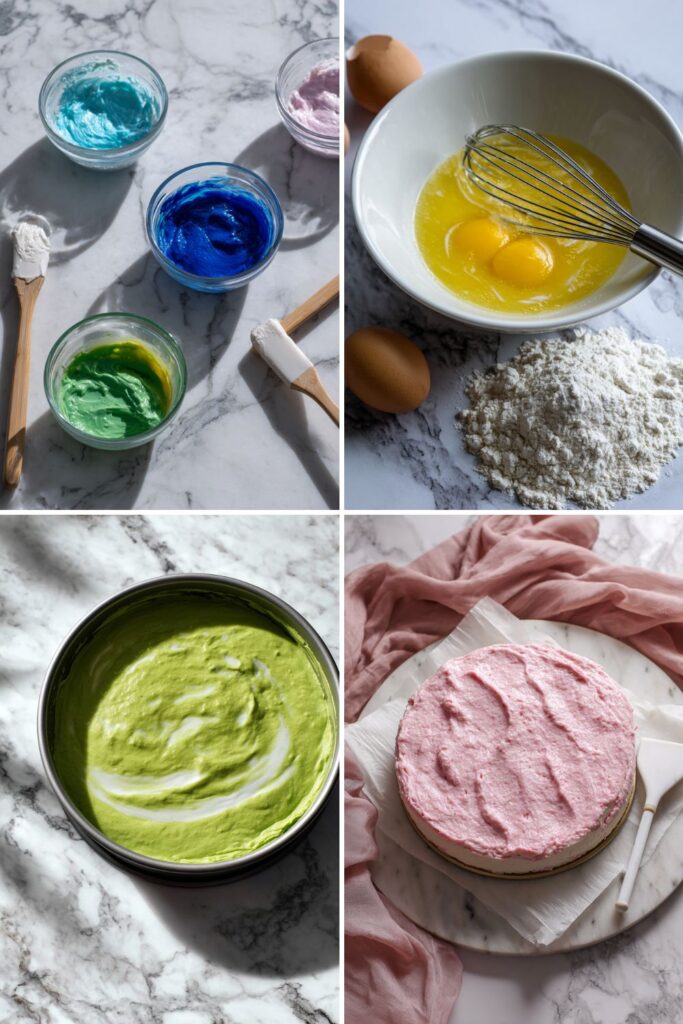 April Showers Chiffon Cake Recipe