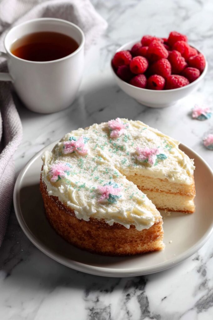 April Showers Chiffon Cake Recipe