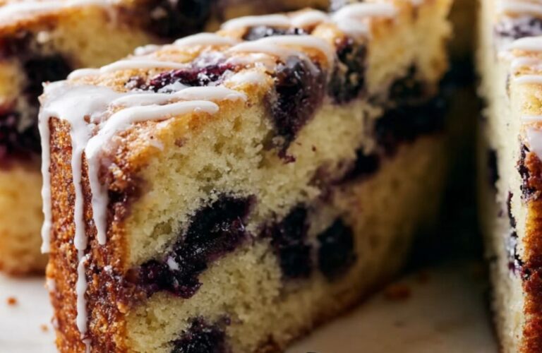 Blueberry Sour Cream Coffee Cake Recipe