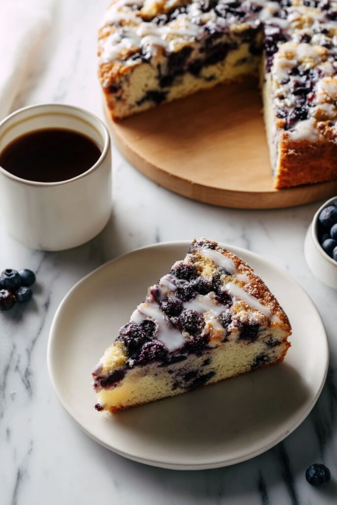 Blueberry Sour Cream Coffee Cake Recipe