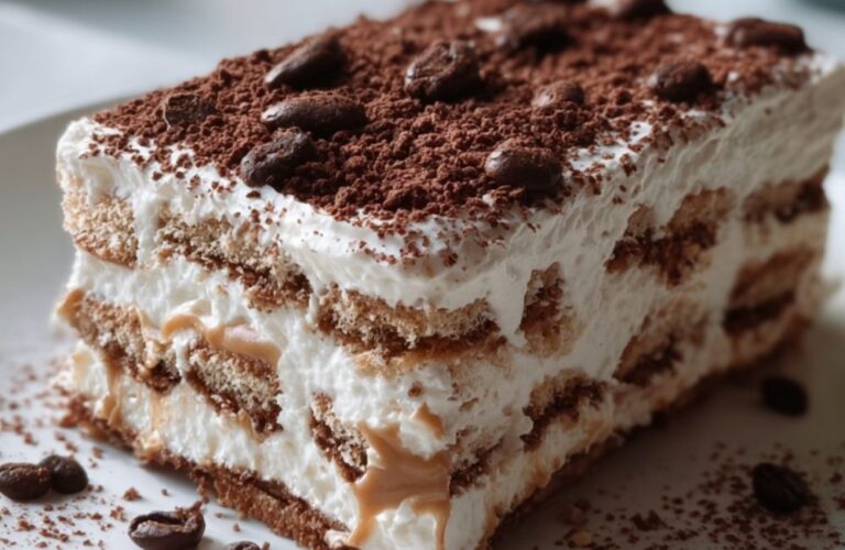 Caramel Latte Icebox Cake Recipe