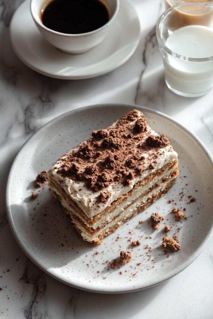 Caramel Latte Icebox Cake Recipe