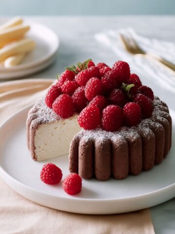 Charlotte Russe With Raspberries Recipe