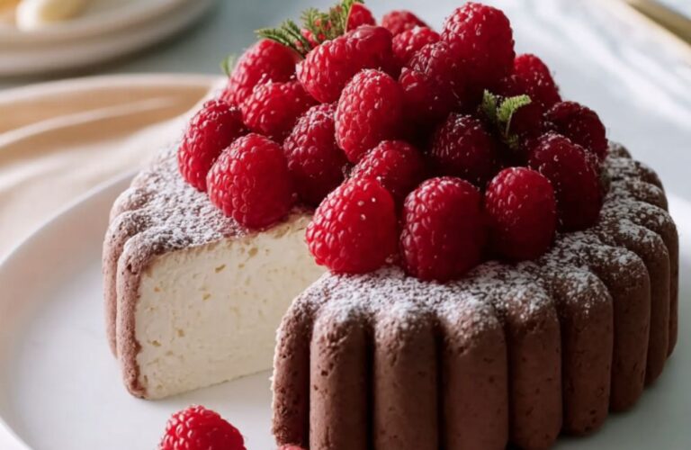 Charlotte Russe With Raspberries Recipe