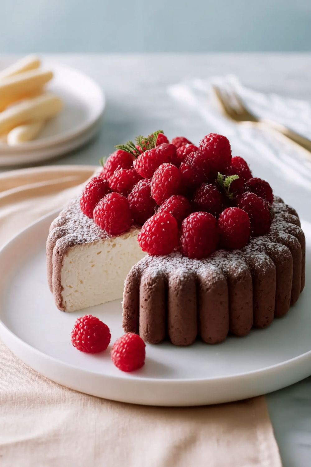 Charlotte Russe With Raspberries Recipe - Lulu's Copycats