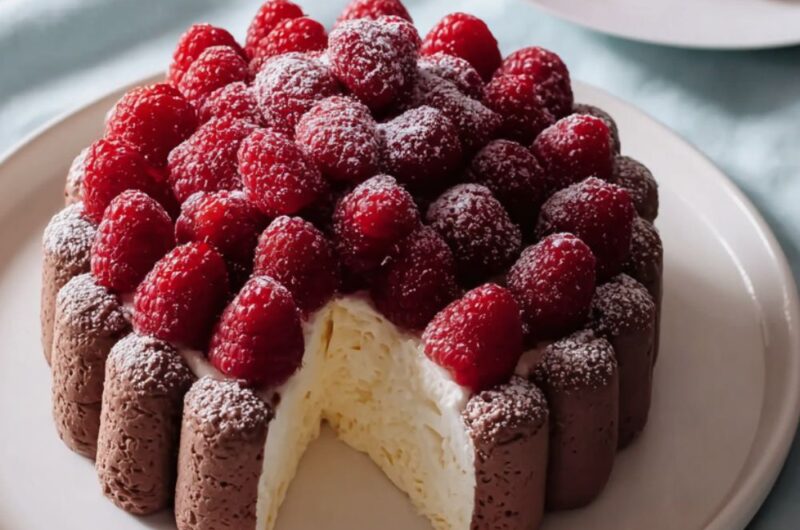 Charlotte Russe With Raspberries Recipe