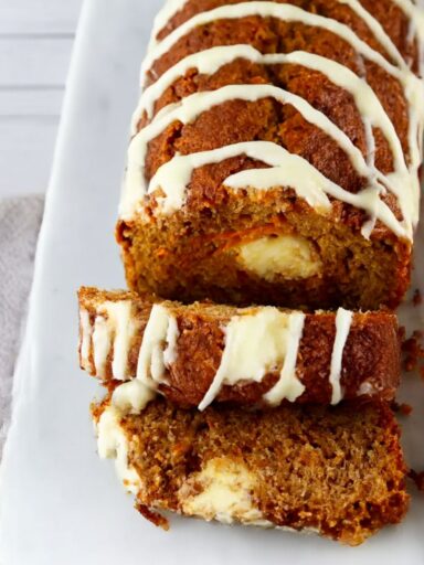 Cheesecake-Marbled Carrot Cake Recipe