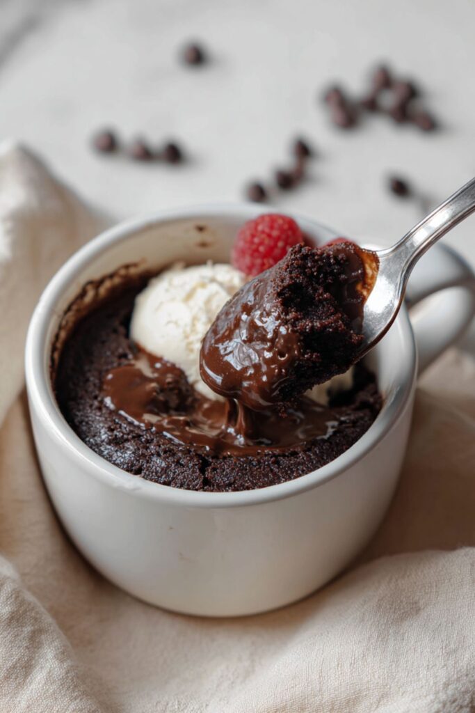Chocolate Cake in a Mug Recipe