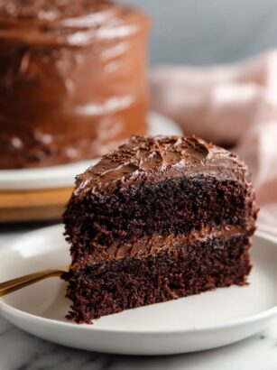 Chocolate Cake with Chocolate Frosting Recipe